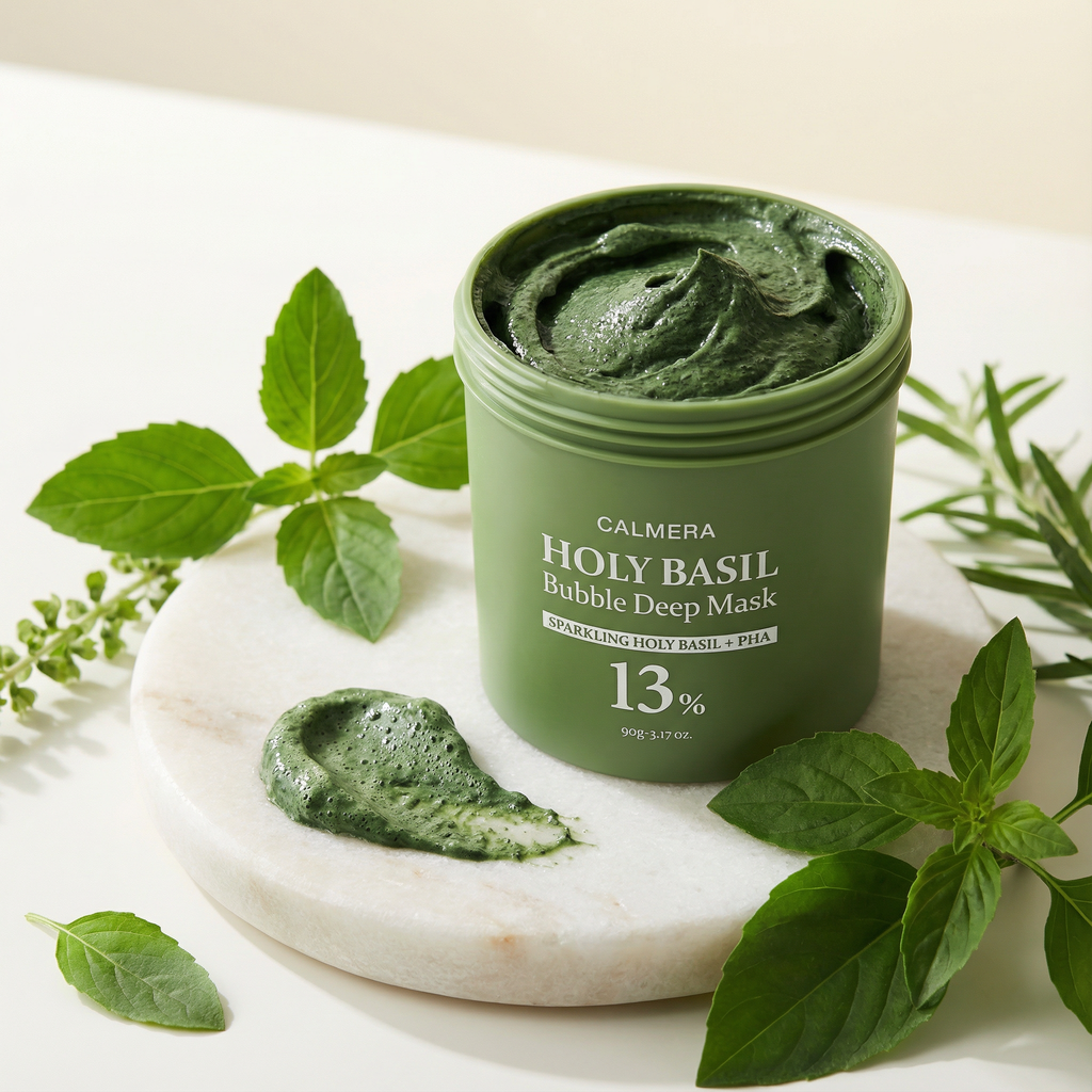 Calmera ™- Holy Basil Bubble Mask